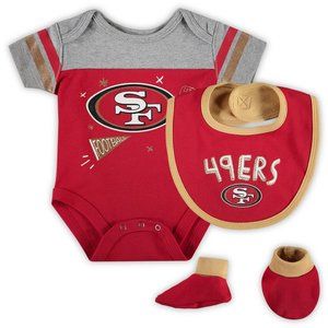 Authentic NFL 49er Baby Onesies Bundle